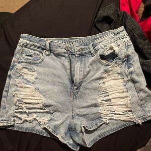 American eagle denim shorts